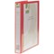 Q-Connect Presentation Ring Binder, A4, 4 D-Ring, 25mm Capacity, Red