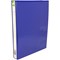 Q-Connect Presentation Ring Binder, A4, 4 D-Ring, 25mm Capacity, Blue