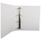 Q-Connect Presentation Ring Binder, A4, 4 D-Ring, 65mm Capacity, White, Pack of 6
