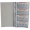Q-Connect Wirebound Telephone Message Book, 400 Messages