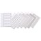Q-Connect Plastic Index Dividers, A-Z, Clear Tabs, A4, White