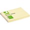 Q-Connect Quick Notes, 76 x 102mm, Yellow, Pack of 12 x 100 Notes