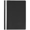 Q-Connect A4 Project Folders, Black, Pack of 25
