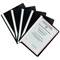 Q-Connect A4 Project Folders, Black, Pack of 25