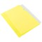 Q-Connect A4 Cut Flush Folders, Yellow, Pack of 100