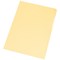 Q-Connect A4 Cut Flush Folders, Yellow, Pack of 100