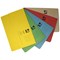 Q-Connect Document Wallets, 285gsm, Foolscap, Assorted, Pack of 50