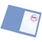 Q-Connect Square Cut Folders, 250gsm, Foolscap, Assorted, Pack of 100