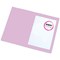 Q-Connect Square Cut Folders, 250gsm, Foolscap, Assorted, Pack of 100