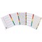 Q-Connect Reinforced Board Index Dividers, 1-5, Multicolour Tabs, A4, White Q-Connect Reinforced Board Index Dividers, 1-5, Multicolour Tabs, A4, White