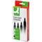 Q-Connect Flipchart Marker Pen Bullet Tip Assorted (Pack of 4)