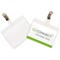 Q-Connect Visitor Badge, 90x60mm, Pack of 25
