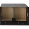 Q-Connect Lever Arch File Module, Black, Pack of 5