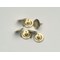 Q-Connect Drawing Pins, Brass, Pack of 1200 (10 packs of 120)