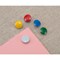 Q-Connect Drawing Pins, Assorted, Pack of 1200(10 packs of 120)
