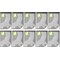 Q-Connect Refill Pad, A4, Ruled with Margin, 160 Pages, Pack of 10