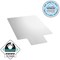 Q-Connect Chair Mat Studded Underside for Secure Grip 1219x920x2mm PVC Clear