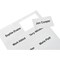 Q-Connect Name Badge Inserts, 90x54mm, 25 Sheets x 10 Inserts