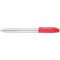 Q-Connect Grip Stick Ballpoint Pen, Red, Pack of 20