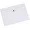 Q-Connect A3 Popper Wallets, Clear, Pack of 12