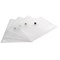 Q-Connect A5 Popper Wallets, Clear, Pack of 12