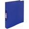 Q-Connect A4 Ring Binder, 2 O-Ring, 25mm Capacity, Frosted Assorted, Pack of 12