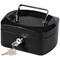 Q-Connect Cash Box 6 Inch - Black