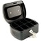 Q-Connect Cash Box 6 Inch - Black
