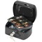 Q-Connect Cash Box 6 Inch - Black