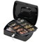 Q-Connect Cash Box 10 Inch - Black