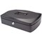 Q-Connect Cash Box 12 Inch - Black