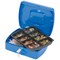 Q-Connect Cash Box 10 Inch - Blue