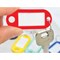 Q-Connect Key Fobs with 2 Punched Holes Red Pack of 100 KF02691