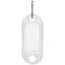 Q-Connect Key Fobs with 2 Punched Holes White Pack of 100 KF02695