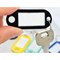Q-Connect Key Fobs with 2 Punched Holes Black Pack of 100 KF02696