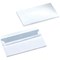 Q-Connect DL Envelopes, Peel and Seal, 100gsm, White, Pack of 500 Q-Connect DL Envelopes, Peel and Seal, 100gsm, White, Pack of 500