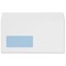 Q-Connect DL Envelopes, Window, Peel and Seal, 100gsm, White, Pack of 500