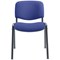 Jemini Ultra Multipurpose Black Frame Stacking Chair, Blue