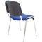 Jemini Ultra Multipurpose Chrome Frame Stacking Chair, Blue