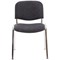 Jemini Ultra Multipurpose Chrome Frame Stacking Chair, Charcoal