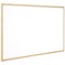 Q-Connect Whiteboard, Wooden Frame, 400xH300mm