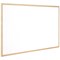 Q-Connect Whiteboard, Wooden Frame, 400xH300mm Q-Connect Whiteboard, Wooden Frame, 400xH300mm