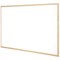 Q-Connect Whiteboard, Wooden Frame, 400xH300mm Q-Connect Whiteboard, Wooden Frame, 400xH300mm