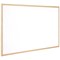 Q-Connect Whiteboard, Wooden Frame, 900x600mm