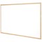 Q-Connect Whiteboard, Wooden Frame, 900x600mm