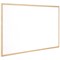 Q-Connect Whiteboard, Wooden Frame, 1200x900mm