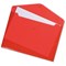 Q-Connect A4 Popper Wallets, Red, Pack of 12