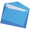 Q-Connect A4 Document Folders, Blue, Pack of 12