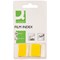 Q-Connect Page Marker, 25 x 45mm, Yellow, Pack of 50