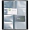 Q-Connect Name Card Holder, Holds 96 Cards, Black